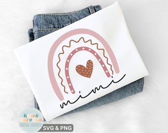 Mimi SVG PNG: Best Mimi Design (Digital Download)