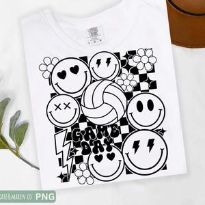 volleyball mom svg, game day svg, retro volleyball svg, volleyball cricut cut file and sublimation