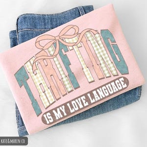 リサイクルは私の愛の言葉です PNG: 面白いアンティークリサイクルショップのデザイン (デジタルダウンロード)