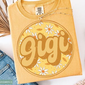 Gigi png, gigi flower png, gigi life sublimation