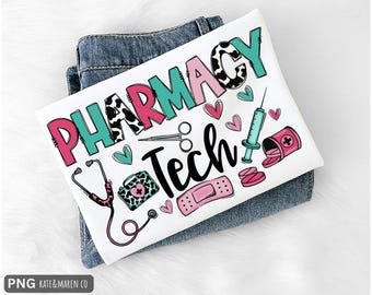 Técnico de farmacia PNG: Diseño de técnico médico (descarga digital)