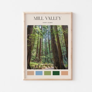 Mill Valley Print, Mill Valley Wall Art, Mill Valley Poster, Mill Valley Photo, Mill Valley Poster Print, California Travel AA852 image 1