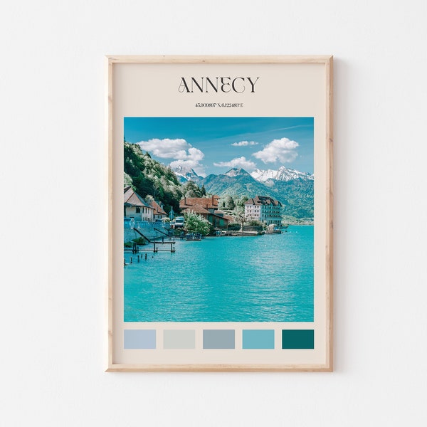 Annecy Print, Annecy Wall Art, Annecy Poster, Annecy Photo, Annecy Poster Print, Annecy Wall Decor, France Travel Poster #BB478