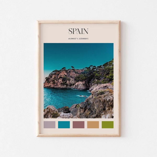 Spain Print, Spain Wall Art, Spain Poster, Spain Photo, Spain Poster Print, Spain Wall Decor, Spain Travel Poster #AA297