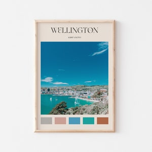 Wellington Print, Wellington Wall Art, Wellington Poster, Wellington Photo, Wellington Wall Decor, New Zealand #BB476