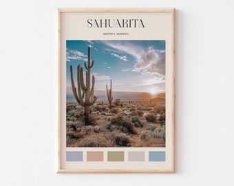 Sahuarita Print, Sahuarita Wall Art, Sahuarita  Poster, Sahuarita Photo, Sahuarita Wall Decor, Arizona Travel Poster #BB455