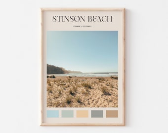 Stinson Beach Print, Stinson Beach Wall Art, Stinson Beach Poster, Stinson Beach Photo, Stinson Beach Poster Print, California #AA620