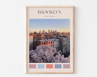 Brooklyn Print, Brooklyn Wall Art, Brooklyn Poster, Brooklyn Photo, Brooklyn Poster Print, Brooklyn Wall Decor, #AA574