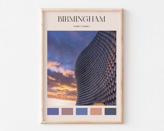 Birmingham Print, Birmingham Wall Art, Birmingham Poster, Birmingham Photo, Birmingham Poster Print, Birmingham Wall Decor #AA412