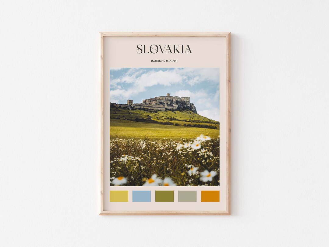 Slovakia Print, Slovakia Wall Art, Slovakia Poster, Slovakia Photo