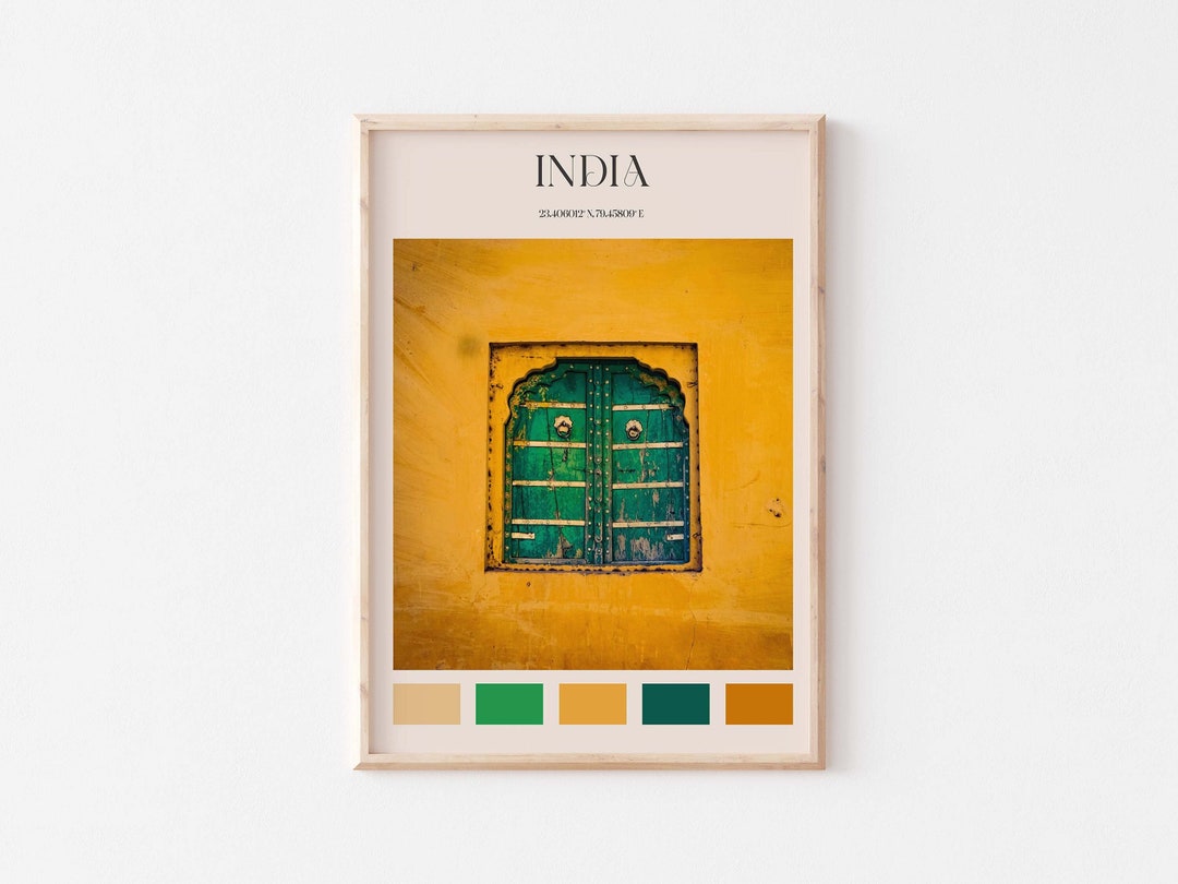 India Print India Wall Art India Poster India Photo India Etsy