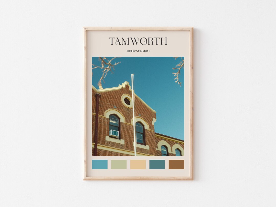 Tamworth Print, Tamworth Wall Art, Tamworth Poster, Tamworth Photo