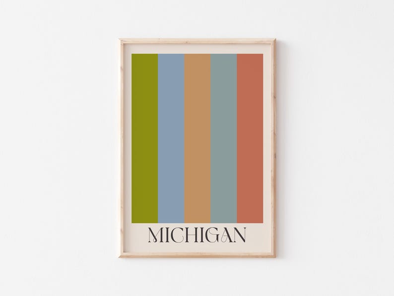 Ann Arbor Print, Ann Arbor Wall Art, Ann Arbor Poster, Ann Arbor Photo