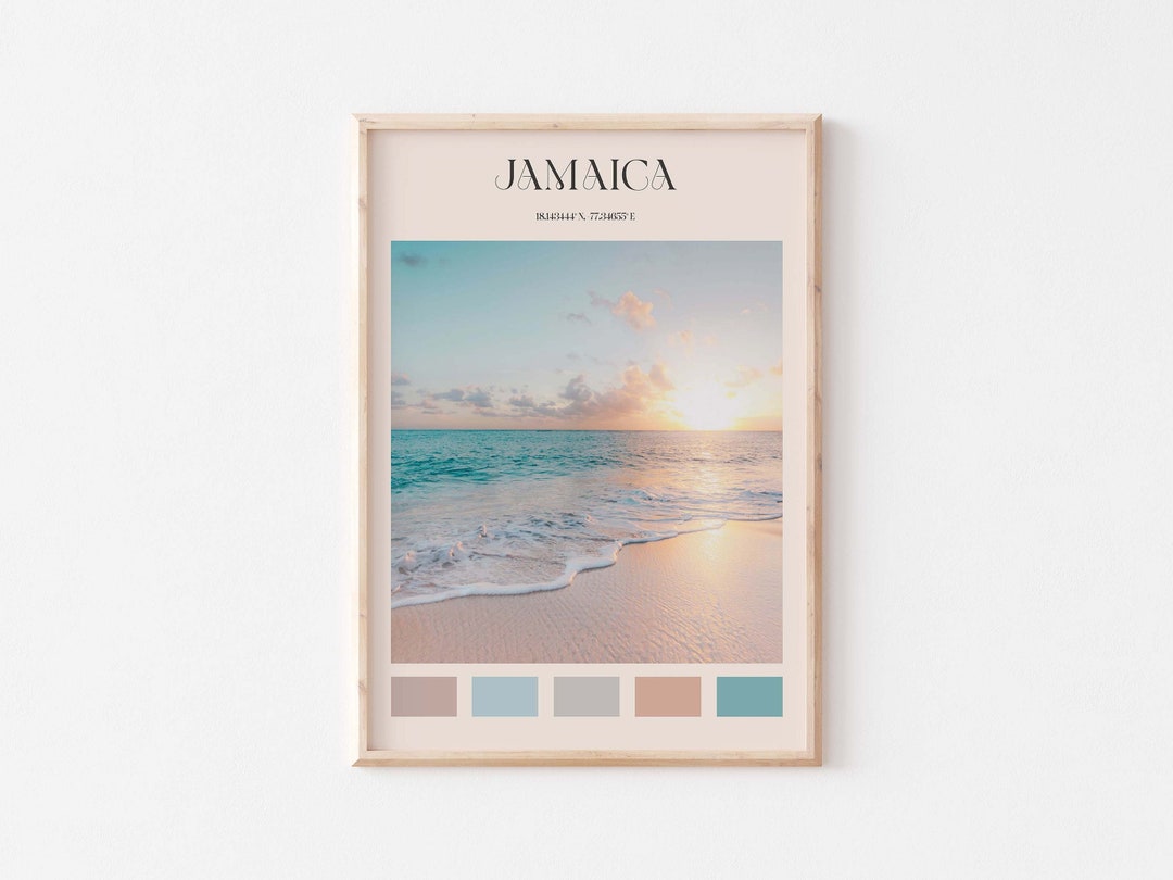 Jamaica Print, Jamaica Wall Art, Jamaica Poster, Jamaica Photo, Jamaica Poster Print, Jamaica