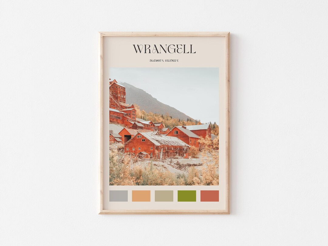 Wrangell Print, Wrangell Wall Art, Wrangell Poster, Wrangell Photo