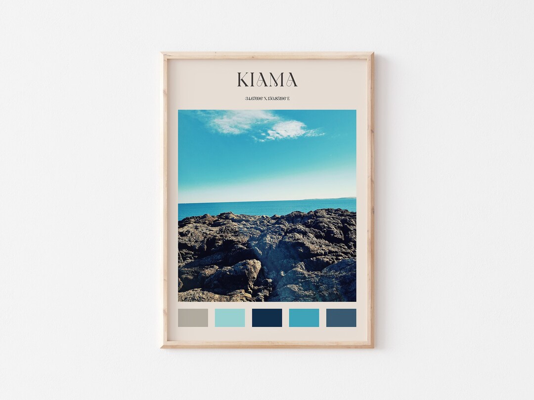 Kiama Print, Kiama Wall Art, Kiama Poster, Kiama Photo, Kiama Poster