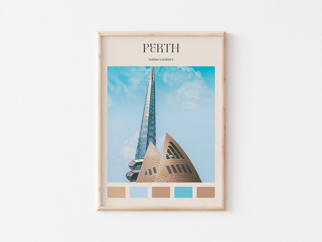 Perth Print, Perth Wall Art, Perth Poster, Perth Photo, Perth Poster