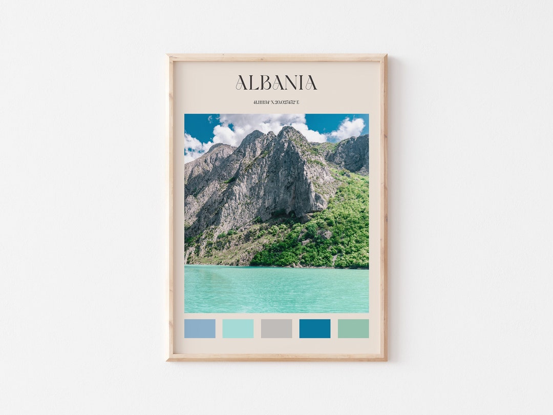 Albania Print, Albania Wall Art, Albania Poster, Albania Photo, Albania ...