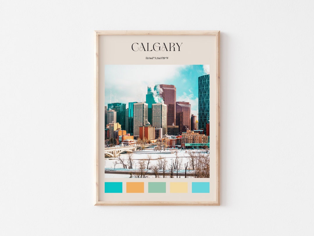 Calgary Print, Calgary Wall Art, Calgary Poster, Calgary Photo, Calgary