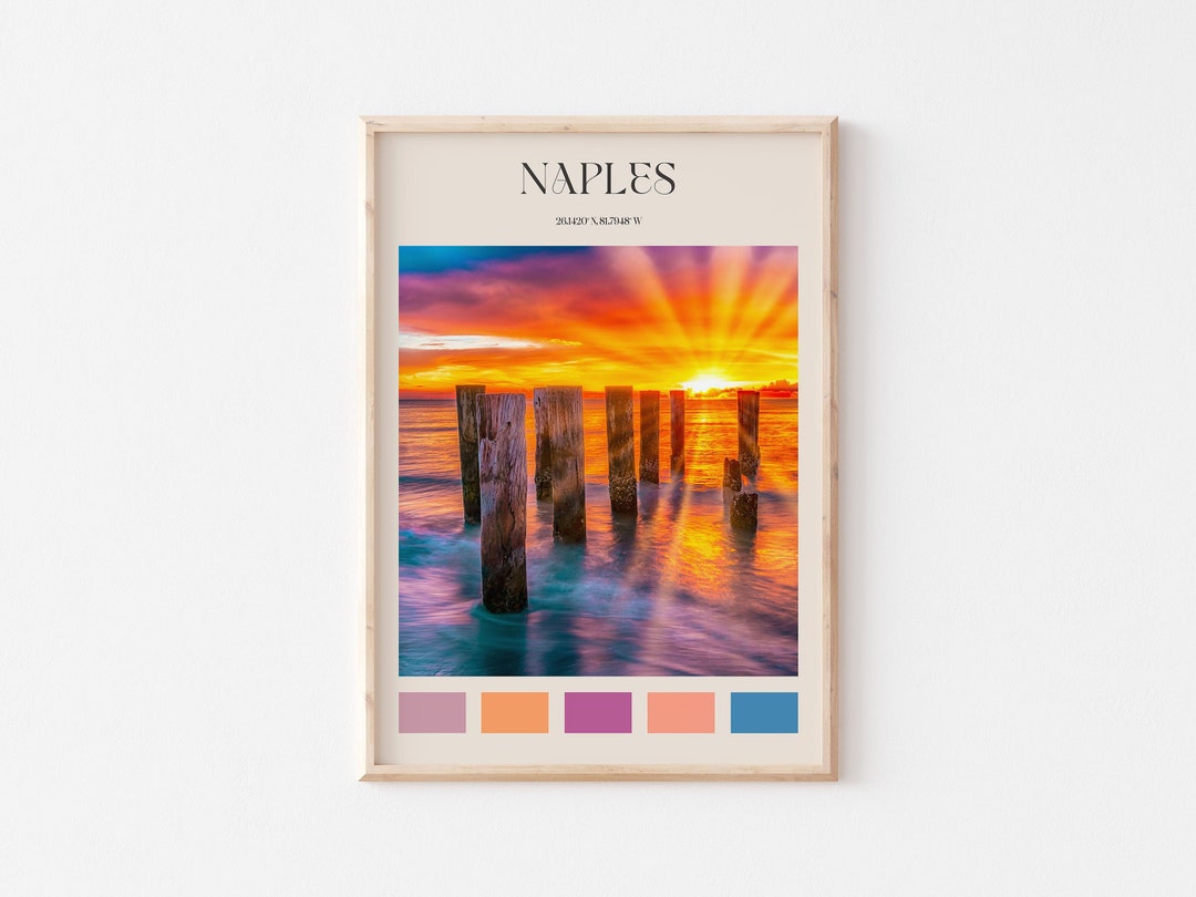 Naples Print, Naples Wall Art, Naples Poster, Naples Photo, Naples