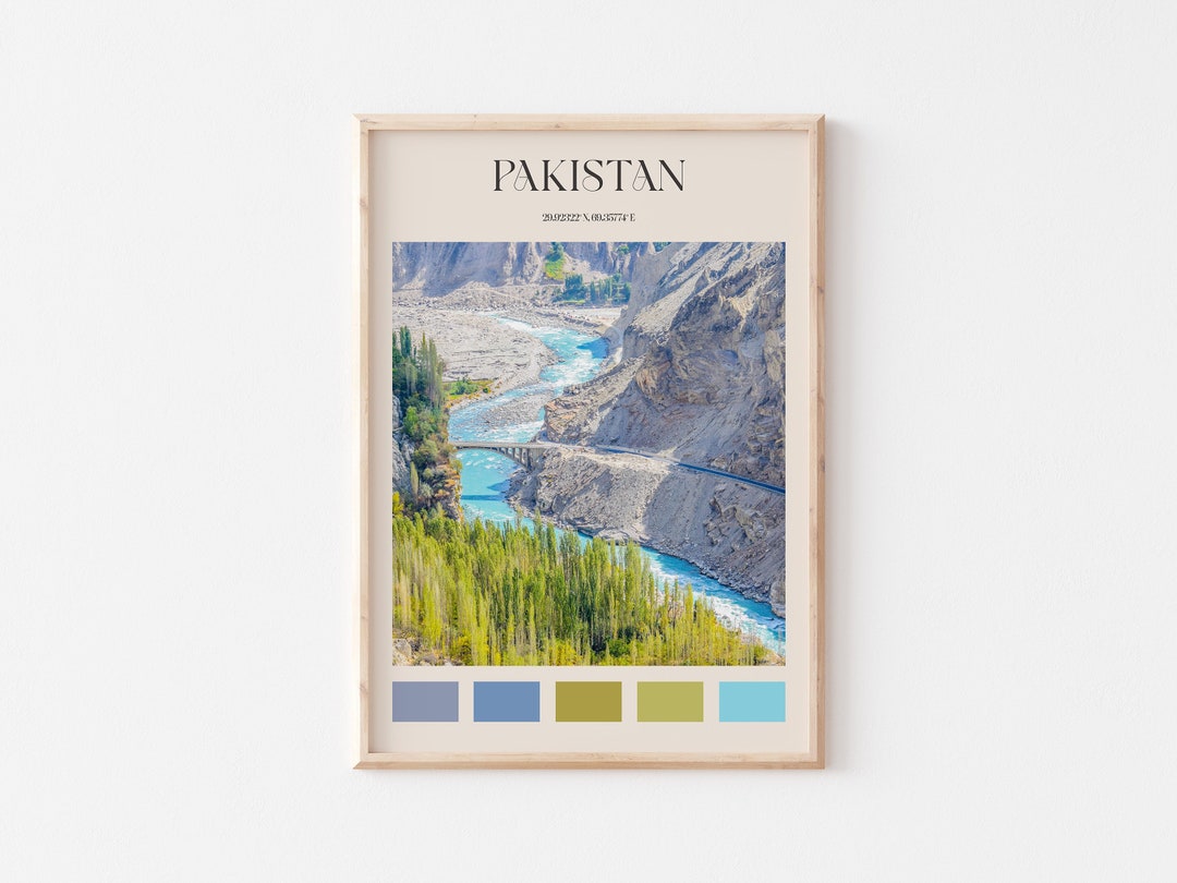 Pakistan Print, Pakistan Wall Art, Pakistan Poster, Pakistan Photo