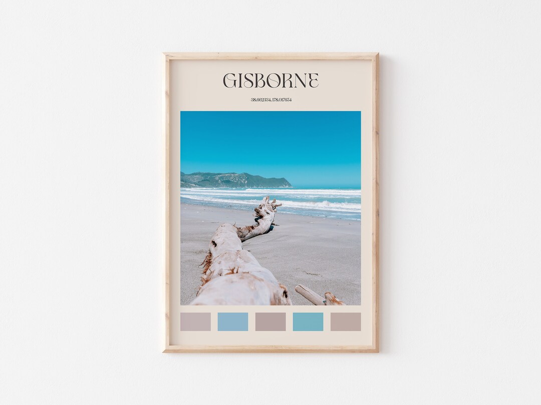 Gisborne Print, Gisborne Wall Art, Gisborne Poster, Gisborne Photo