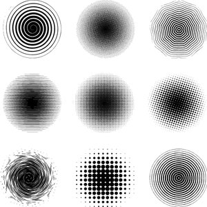 half tones  bundle , half tones eps , halftones Vector svg | cricut eps , halftones pdf , vector template svg , vinyl cutter vector , dots