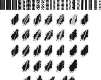 50 Tyre Tracks  bundle | Tire Tracks eps | Tire Vector svg | cricut eps | tire pdf | vector template svg | tyre vector | tire track png