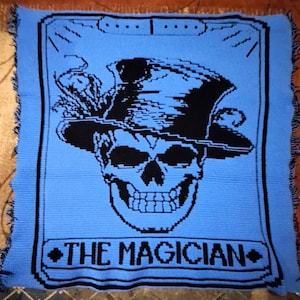 The Magician Tarot Overlay Mosaic crochet blanket PATTERN ONLY