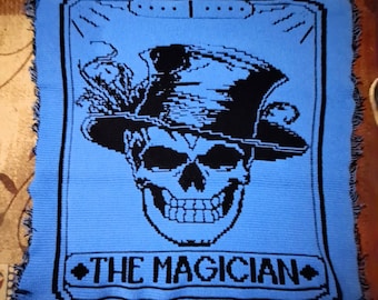 The Magician Tarot Overlay Mosaic crochet blanket PATTERN ONLY