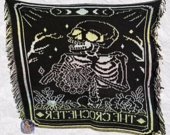 The Crocheter Tarot Card Overlay Mosaic Crochet - PATTERN ONLY - Etsy