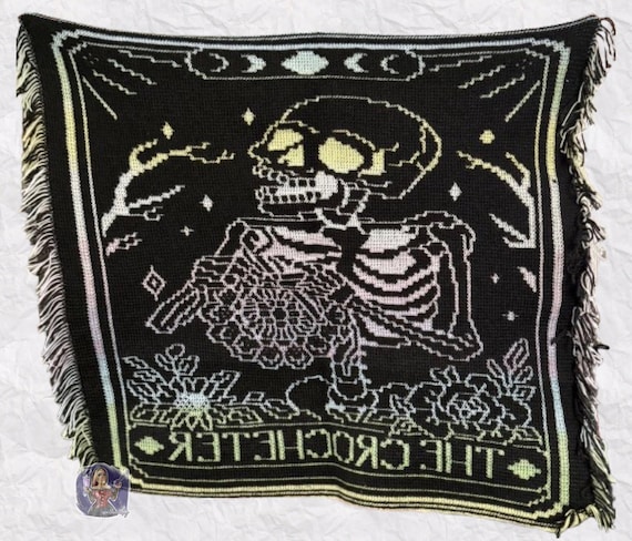 The Crocheter Tarot Card Overlay Mosaic Crochet - PATTERN ONLY - Etsy