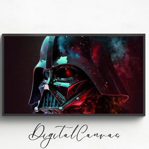 TV Frame Art | Star Wars Darth Vader | Samsung Art | Samsung Frame tv | Frame Art Wall | Decor Frame Art | Digital Art | Custom Frame Art |