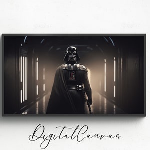 TV Frame Art | Star Wars Darth Vader | Samsung Art | Samsung Frame tv | Frame Art Wall | Decor Frame Art | Digital Art | Custom Frame Art |