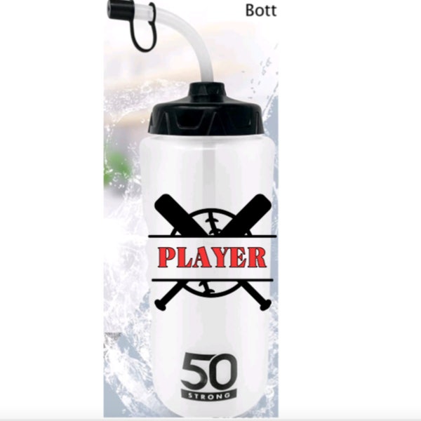 Personalized Bulk Baseball Water Bottle Etsy