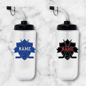 Gourde de hockey personnalisée / Gourde de football / Gourde de sport / Personnalisé