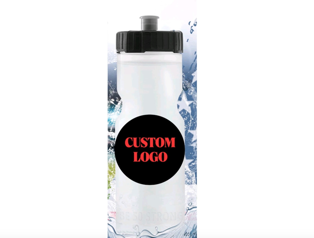 Personalized Water Bottle / Sports Water Bottle / Custom LOGO - Etsy