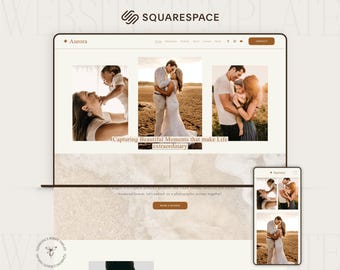 Squarespace Template Fotografie, Website Template für Squarespace 7.1, Squarespace Fotografie, Fotografie Squarespace Template Terrakotta