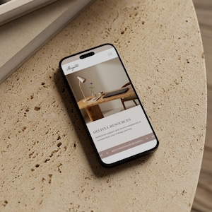 Squarespace Template for Therapists preview