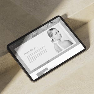 Squarespace website template for wedding photographers, aesthetic squarespace website template
