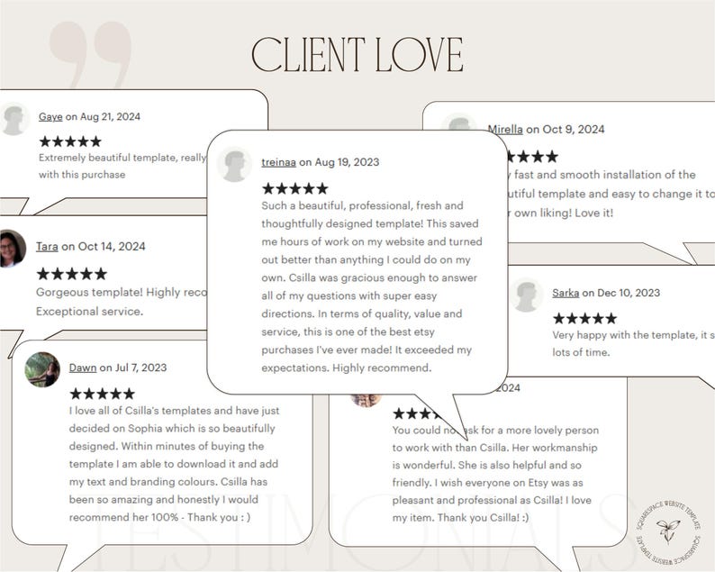 Therapist Website Template | Squarespace Template for Therapists & Coaches | Mental Health Website | Squarespace 7.1 image 11