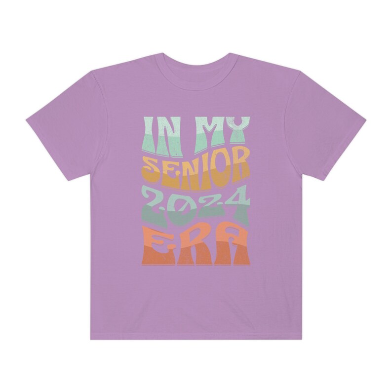 Senior 2024 Shirt in My Senior 2024 Era Comfort Etsy