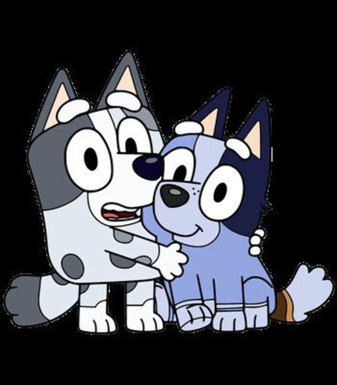 Bluey Socks and Muffin Png Bluey Png Bluey Birthday Png Etsy