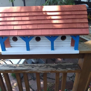 purple martin birdhouse