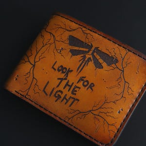 Firefly Geldbörse, personalisierte Geldbörse, Geschenk für Ihn, Geldbörse aus Leder, Clicker, Gamer Geldbörse, FAN ART, Gamer Geschenk