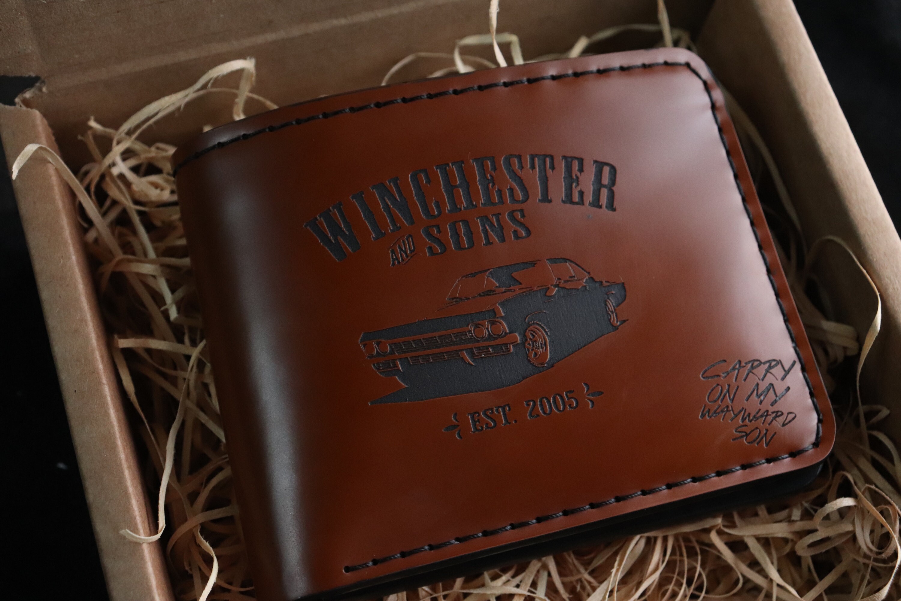 Buckle-Down Women's Hinge Wallet-Supernatural, Multicolor, One Size