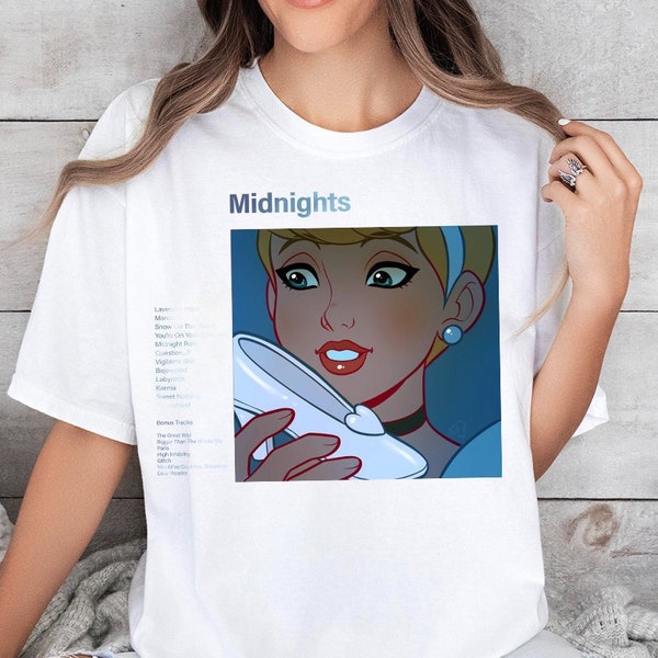 Meet Me at Midnight Sweatshirt, Midnight Cinderella Shirt, Disney Swiftie Shirt, Disney Midnights Shirt, Princess Kid Shirt.