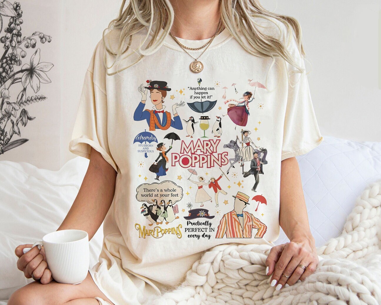 Mary poppins pjs womens hotsell