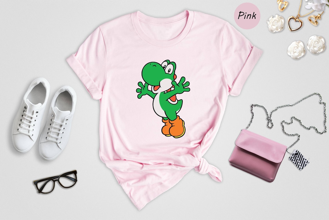 Yoshi Shirt Cute Yoshi Shirt Mario Shirt Birthday Gift Etsy