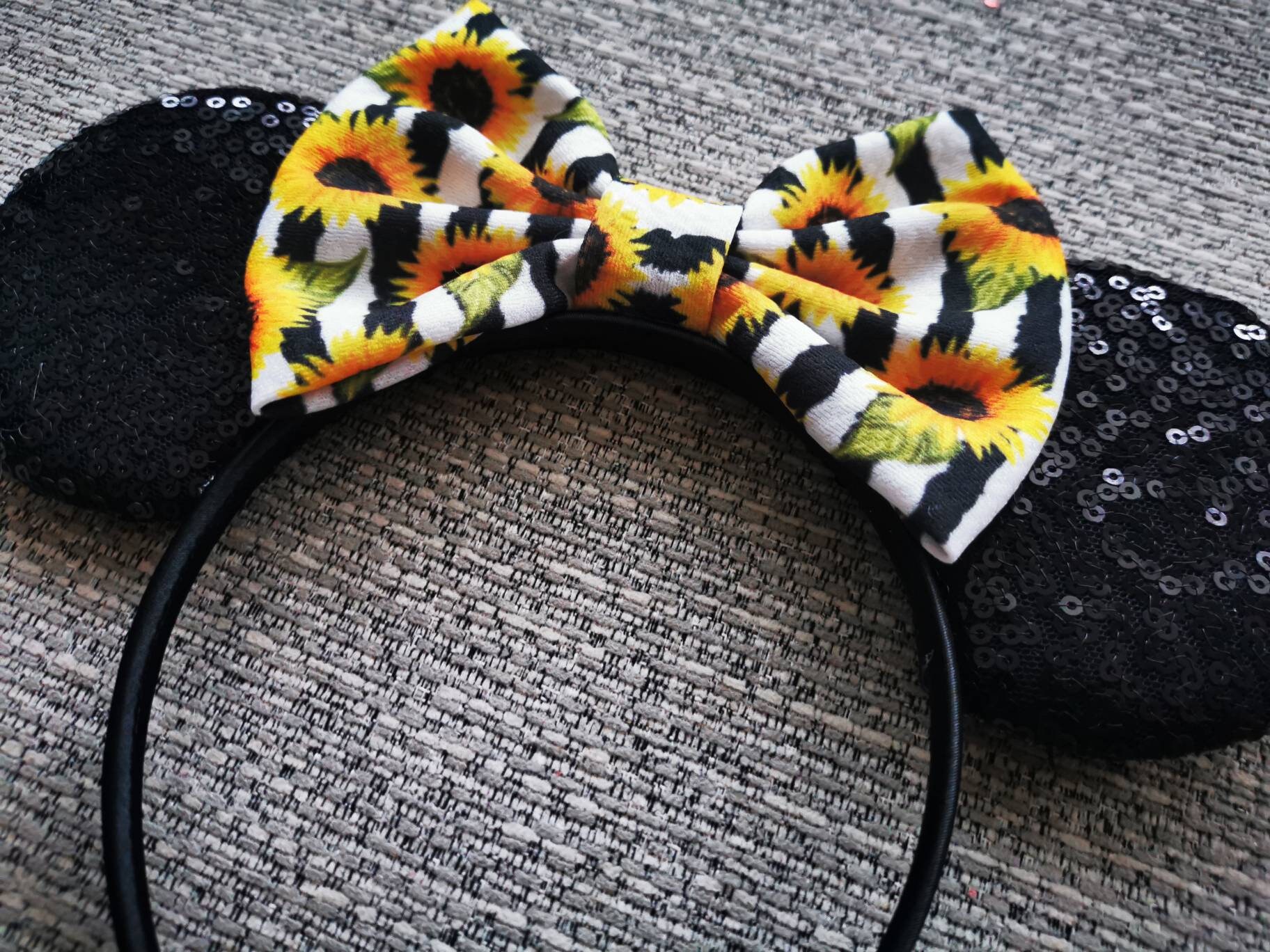 Disney Mickey Headband Ears Moana Snow White Minnie Etsy